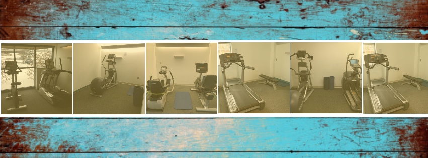 Exercise equipment in an exercise studio